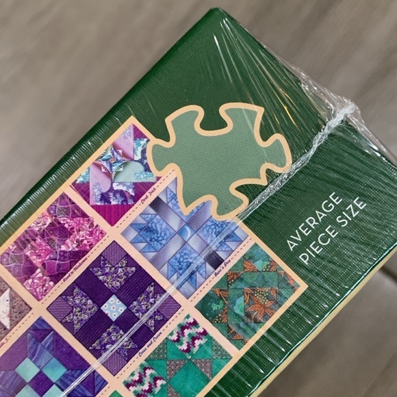 Cobble Hill Common Quilt Block Patterns Jigsaw Puzzle 1000 pcs w/ Poster BNIB - Picture 8 of 10